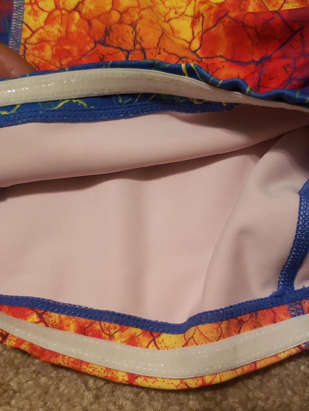 Constantly Varied Gear Tropic Like It's Hot Women's Cracked Rainbow Shorts - Picture 6 of 12